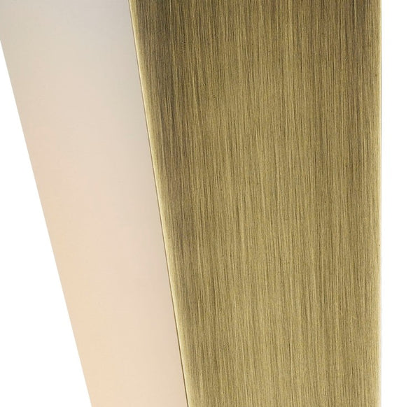 Telbix Saffi 12W Led Wall Light Antique Brass