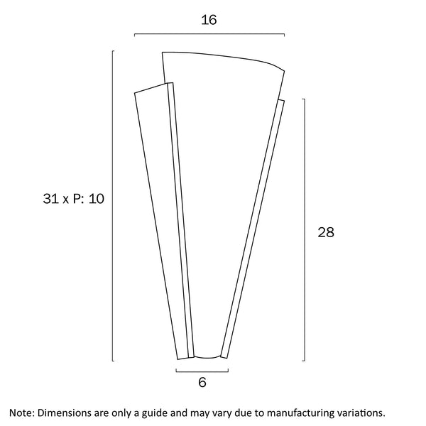 Telbix Saffi 12W Led Wall Light Black