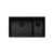 Oliveri Spectra 1 And 1/2 Bowl Sink Black