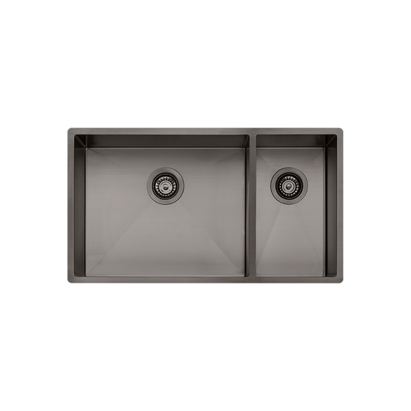 Oliveri Spectra 1 And 1/2 Bowl Sink Gunmetal
