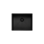 Oliveri Spectra Single Bowl Sink Black