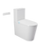 Argent Evoke Back To Wall Smart Toilet White