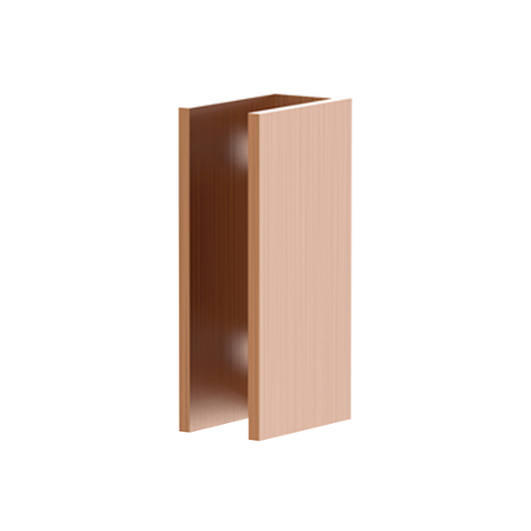 ADP Shower Screen Bracket Brushed Copper