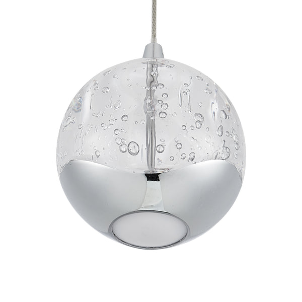Telbix Segovia 1 Light Pendant Chrome