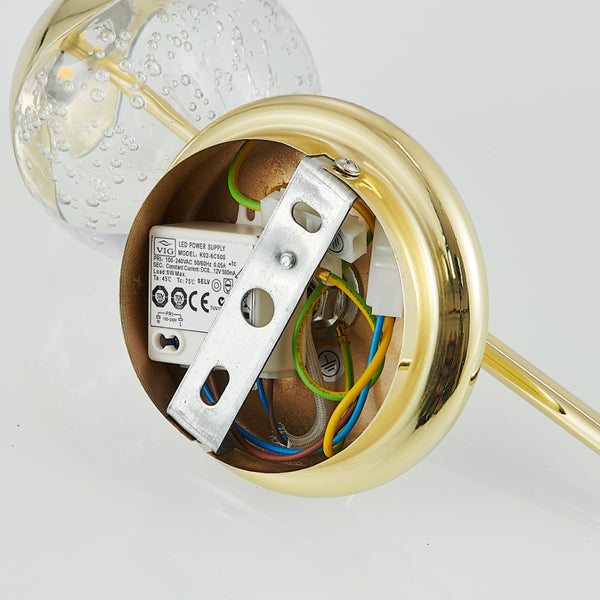 Telbix Segovia Wall Light Gold