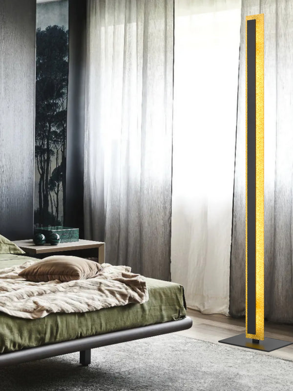 Telbix Serano II Floor Lamp Gold