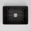 Herman 610x459 Matte Black Farmhouse Fireclay Single Bowl Sink