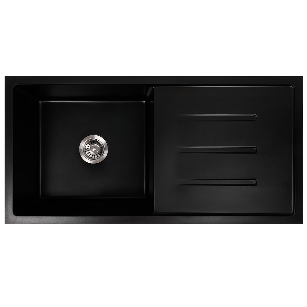 Kitchen sink 1000 x 500 single bowl hotsell