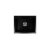 Alma Kenneth 540x430 Black Granite Square Single Bowl Sink