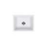 Alma Kenneth 540x430 White Granite Square Single Bowl Sink