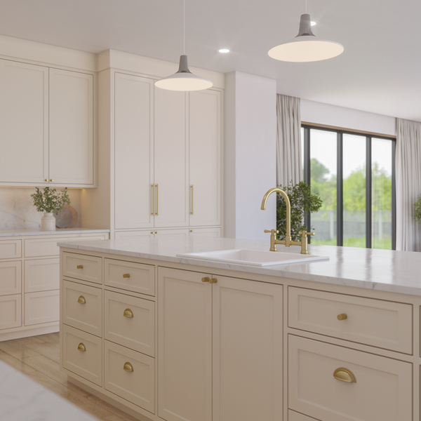 Alma Donald 560x445 White Granite Square Single Bowl