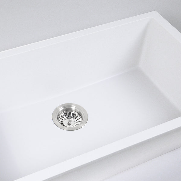 Alma Walter 760x440 White Granite Single Bowl Sink