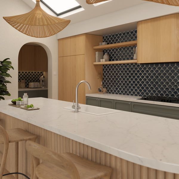 Alma Walter 760x440 White Granite Single Bowl Sink