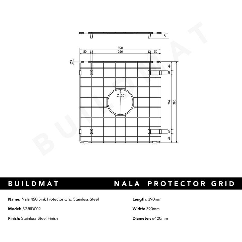 Nala Sink Protector Grid