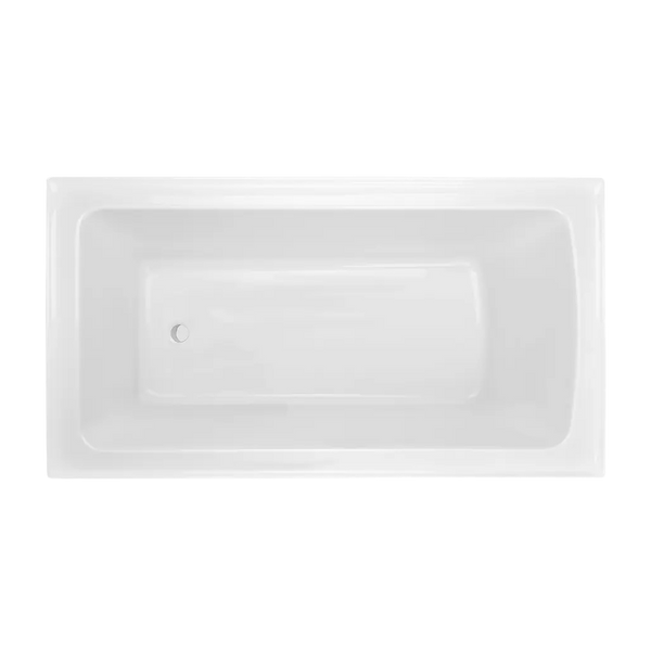 Decina Shenseki Inset Bath Gloss White 1395mm