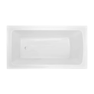 Decina Shenseki Inset Bath Gloss White 1395mm