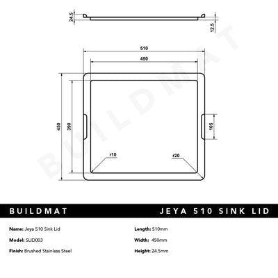 Jeya 510 Sink Lid