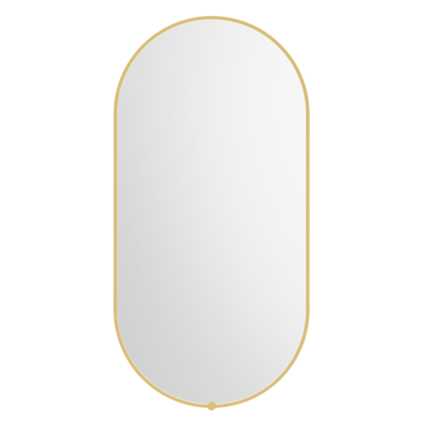 ADP Sera Pill Mirror Brushed Gold
