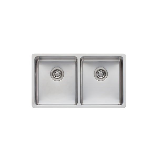 Oliveri Sonetto Double Bowl Universal Sink Stainless Steel