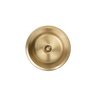 Alma Brushed Brass Gold Divya MKII 450 Round Sink
