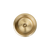 Alma Brushed Brass Gold Divya MKII 450 Round Sink