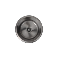 Alma Brushed Gunmetal Divya MKII 450 Round Sink