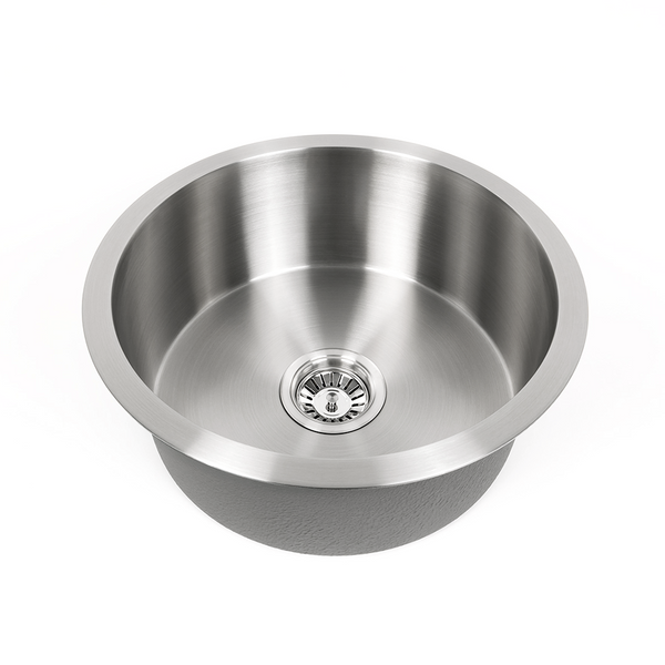 Alma Stainless Steel Divya MKII 450 Round Sink
