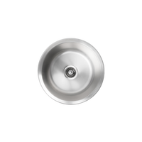 Alma Stainless Steel Divya MKII 450 Round Sink