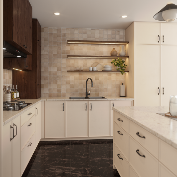 Alma Jack 820x500 Double Bowl Tap Landing Sink Brushed Gunmetal