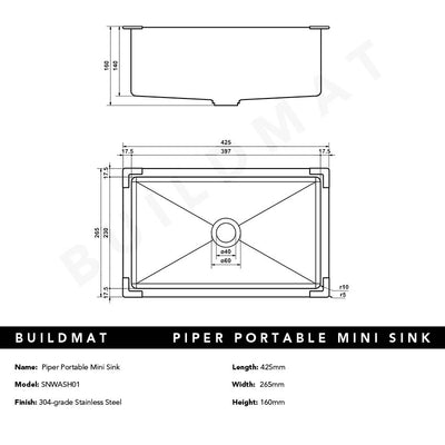 Piper Portable Mini Sink