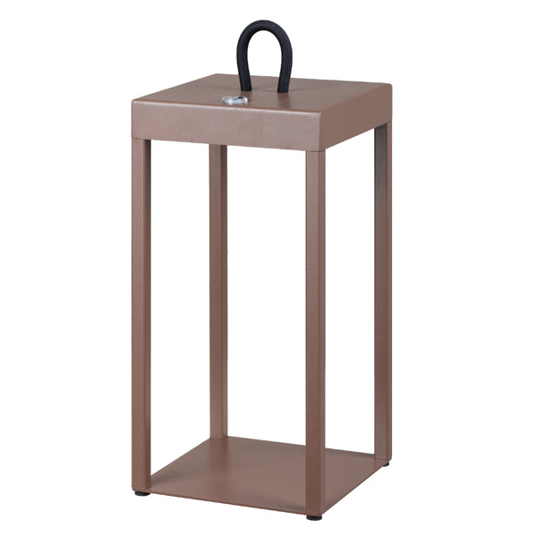 Telbix Sotra Rechargeable Table Lamp Brown