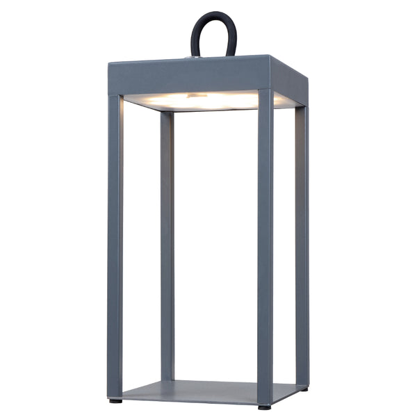 Telbix Sotra Rechargeable Table Lamp Grey