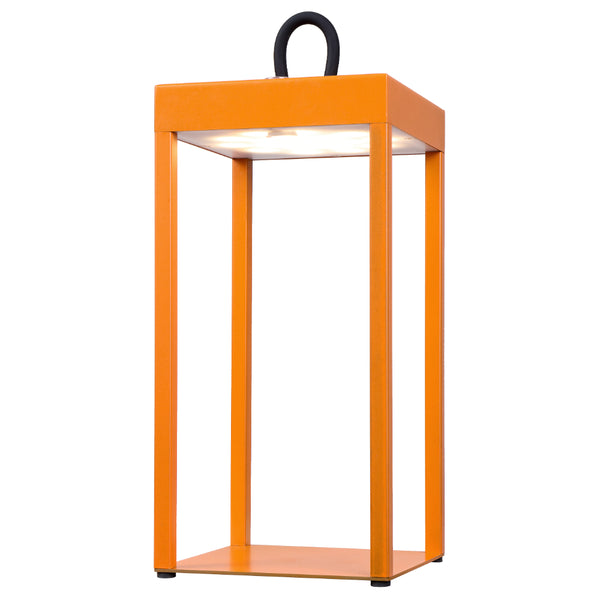 Telbix Sotra Rechargeable Table Lamp Orange