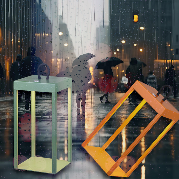 Telbix Sotra Rechargeable Table Lamp Brown