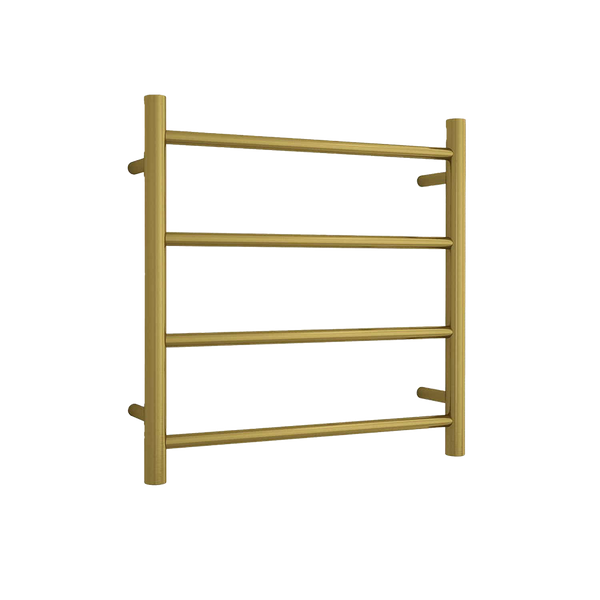 Thermogroup Round Ladder Heated Towel Rail Brushed Gold