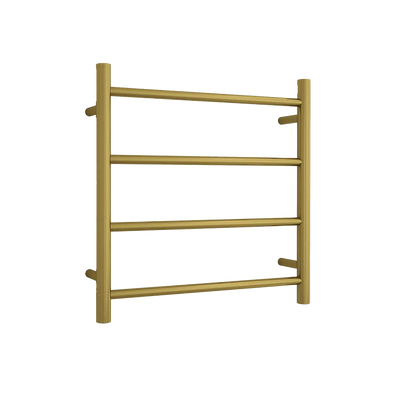 Thermogroup Round Ladder Heated Towel Rail Brushed Gold