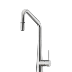 Oliveri Essente 316 Stainless Steel Square Goose Neck Pull Out Mixer Lead Free