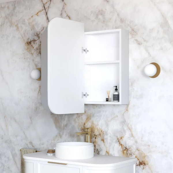 Otti Newport 900mm White Shaving Cabinet