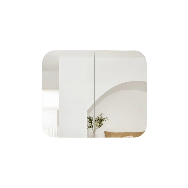 Otti Newport 900mm Black Oak Shaving Cabinet