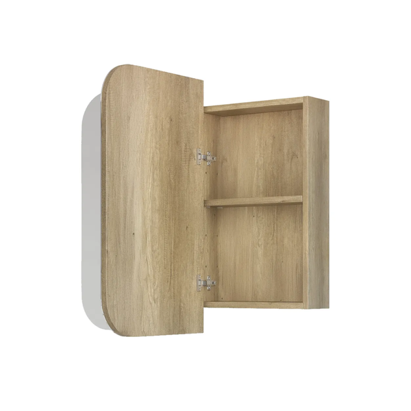 Otti Newport 900mm Natural Oak Shaving Cabinet
