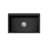 Oliveri Santorini Farmhouse Undermount Sink Black