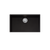 Oliveri Santorini Mega Bowl Undermount Sink Black