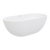 Fienza 1550mm Nero Solid Surface Bath Matte White