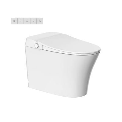 Lafeme Neovanta Floor Pan Smart Cisternless Toilet White