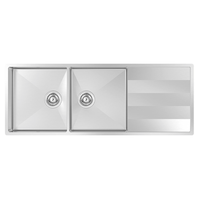 Abey Lugano Double Bowl Stainless Steel