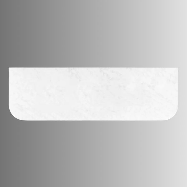 Otti Havana 1800mm Solid Surface Top No Hole Cloudy Carrara