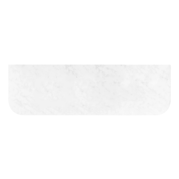 Otti Havana 1800mm Solid Surface Top No Hole Cloudy Carrara