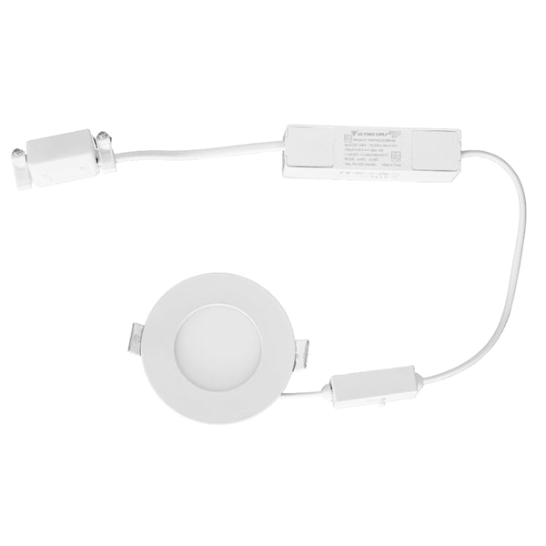 Telbix Stow Round Stair Light 3CCT White