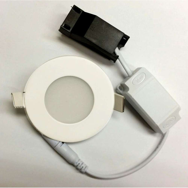 Telbix Stow Round Down Wall Light White 5000K