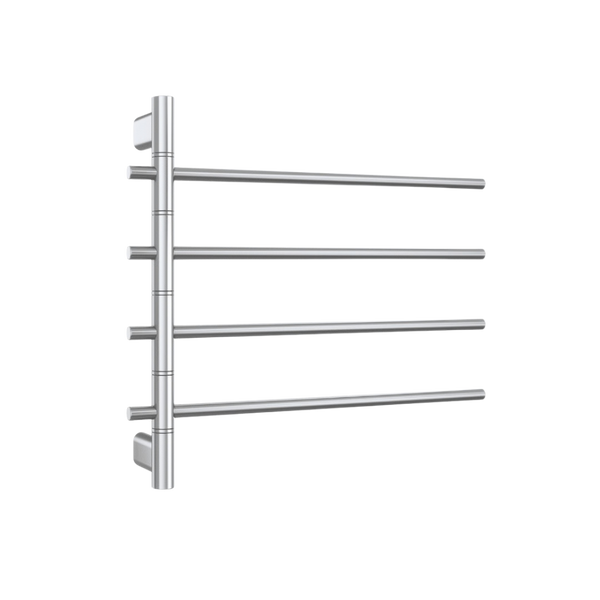Thermogroup Thermorail Swivel Heated Towel Rail Polished Stainless Steel